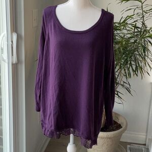 Purple Women's Torrid sweater